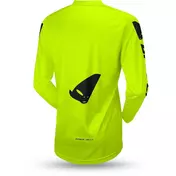 Moto Cross Enduro Jersey for Child Ufo SLIM RADIAL Yellow Fluo