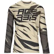 Acerbis MX J-WINDY FOUR VENTED Mtb Motorcycle Jersey Beige Black