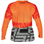 Acerbis MX-J WINDY FOUR VENTED Orange White MTB Motorcycle Jersey