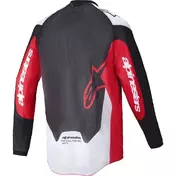 Alpinestars PRO-DURA Motocross Enduro Jersey Black Bright Red White