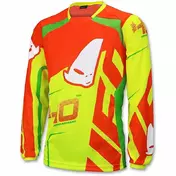 Knitted Moto Cross Enduro Ufo Made In Italy 40th Anniversary Yellow Fluo