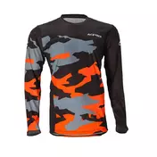 Acerbis X-Duro Winter Cross Enduro Motorcycle Jersey Black Orange