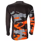 Acerbis X-Duro Winter Cross Enduro Motorcycle Jersey Black Orange