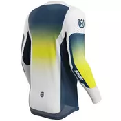 Moto Cross Enduro Jersey Shot AEROLITE HVA Blue White Yellow