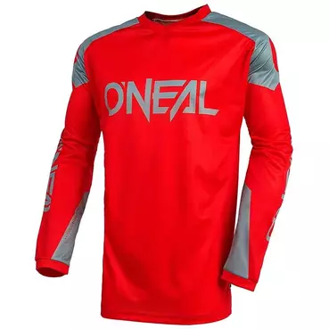 Moto Cross Enduro Jersey Oneal Matrix Jersey Ridewear Red Gray