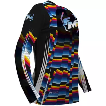 Moto Cross Fm Racing IRIDE Black Jersey