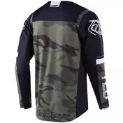 Moto Cross Enduro Jersey Troy Lee Designs GP BRAZEN Green Camo