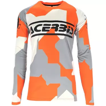 ACERBIS MX LINEAR SUMBAWA Motocross Enduro Jersey Orange Grey