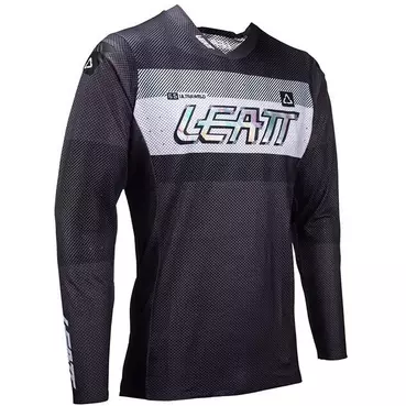 Leatt JERSEY MOTO 5.5 ULTRAWELD Black Cross Moto Jersey