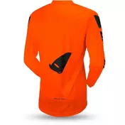 Moto Cross Enduro Jersey for Child Ufo SLIM RADIAL Orange Fluo