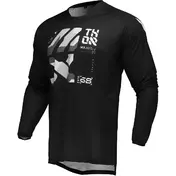 Thor LAUNCHMODE BRAVE Black Grey Cross Enduro Motorcycle Jersey