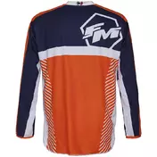 Moto Cross Enduro Fm Racing X28 FORCE Orange Blue Jersey