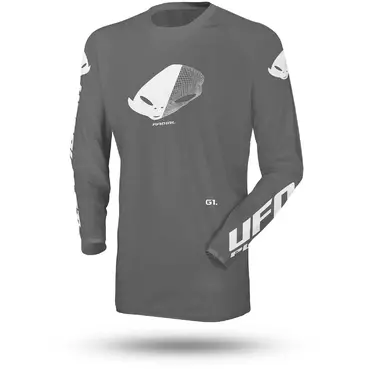 Moto Cross Enduro Ufo SLIM RADIAL Gray Jersey