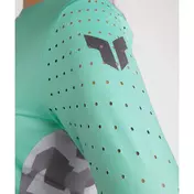 Thor SPORTMODE SHADOW Women's Cross Enduro Motorcycle Jersey Aqua Green