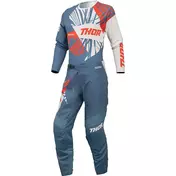 SECTOR SPLIT Women's Cross Enduro Motorcycle Jersey Steel Blue/Vintage White