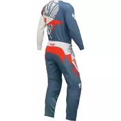SECTOR SPLIT Women's Cross Enduro Motorcycle Jersey Steel Blue/Vintage White