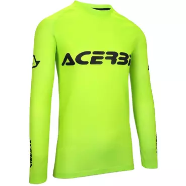 ACERBIS J-WINDY VENT LIMELIGHT Green Black Motocross Enduro Jersey