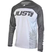 Moto Cross Enduro Just1 J-FORCE Terra White Grey