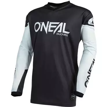 Moto Cross Enduro Jersey Oneal Element Jersey Threat Black White