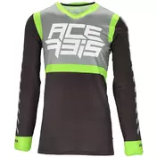 Acerbis X-Five Cross Enduro Motorcycle Jersey Black Green