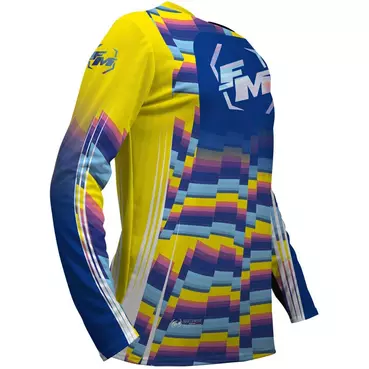 Moto Cross Fm Racing IRIDE Yellow Jersey