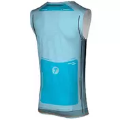 SEVEN MX ZERO 25.1 HIJACK Cyan Motocross Singlet