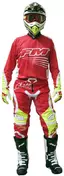 Knitted Moto Cross Enduro Racing X24 FM Force Red Yellow