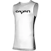 Seven Mx ZERO STAPLE Moto Cross Enduro Sleeveless Jersey White