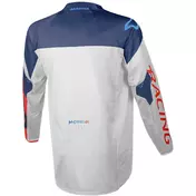 Macna Backyard-1 Motocross Jerseys Grey Blue Red