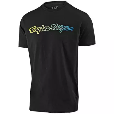 SIGNATURE футболка Child Troy Lee Designs Black