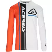 ACERBIS MX J-TRACK Connection Motocross Enduro Jersey White Orange