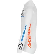 ACERBIS MX J-TRACK Connection Motocross Enduro Jersey White Orange