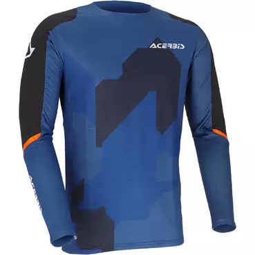 Acerbis X-Duro Winter Blue Cross Enduro Motorcycle Jersey