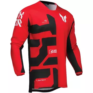 Thor LAUNCHMODE FORGE Red Cross Enduro Moto Jersey