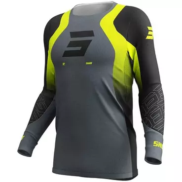 Moto Cross Enduro Jersey Shot AEROLITE ULTRA Fluorescent Yellow