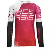 ACERBIS J-WINDY VENT WATERMARK Motocross Enduro Jersey Purple White
