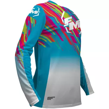 Moto Cross Fm Racing Physis Jersey Blue