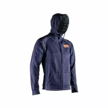 Leatt худи UPCYCLE Blue sweatshirt