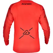 Technical Motorcycle Jersey in ACERBIS Fabric for Children MX J-KID FIVE Red Black