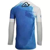 ACERBIS J-WINDY VENT WATERMARK Motocross Enduro Jersey Blue White