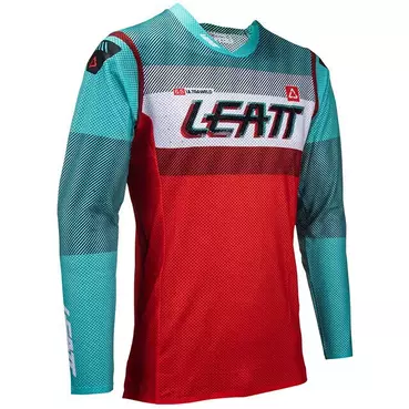 Leatt JERSEY MOTO 5.5 ULTRAWELD Red Cross Moto Jersey