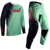 Leatt RIDE KIT 3.5 Green Motocross Jersey and мотоштаны Kit