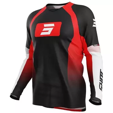 Moto Cross Enduro Jersey Shot DRAW INSTINCT Red