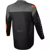 Macna Backyard-1 Motocross Jerseys Black Grey Orange