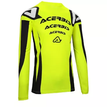 ACERBIS MX J-TRACK NASCAR Motocross Enduro Jersey Yellow Black