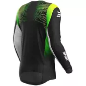 Moto Cross Enduro Jersey Shot CONTACT APEX Black Yellow Fluo