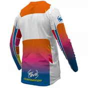 Moto Cross Fm Racing Jersey DOMINATOR Orange Fuchsia Blue
