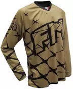 Cross Enduro Moto Racing Jersey X26 RACE 015 Gold Black