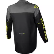 Macna Backyard-1 Motocross Jerseys Black Fluorescent Grey Yellow
