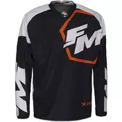 Moto Cross Enduro Jersey Fm Racing Hero XPRO KID Black White